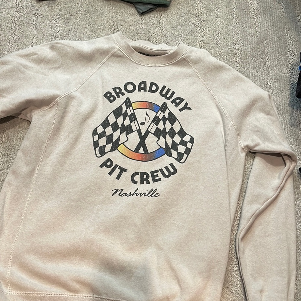 NASCAR broadway crewneck